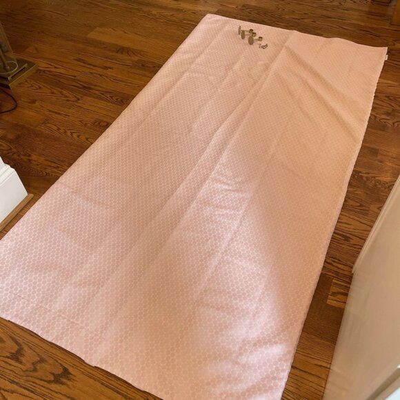 Pottery Barn Kids - White and Pink Polka Dot Blackout Curtains - XCLNT COND! - Picture 1 of 3